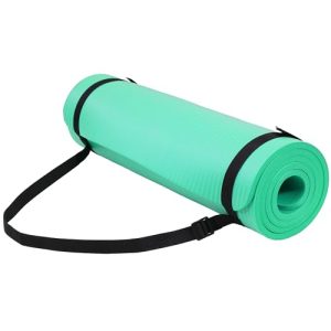 Aqua 1/2-Inch Extra Thick High Density Exercise Mat