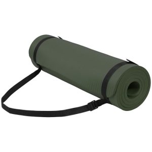 Green Jasper 1/2-Inch Extra Thick High Density Exercise Mat