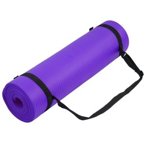 Purple 1/2-Inch Extra Thick High Density Exercise Mat
