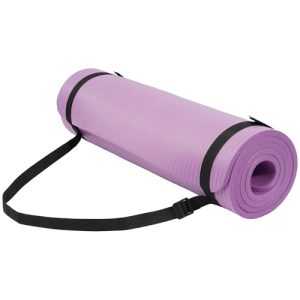 Taro Purple 1/2-Inch Extra Thick High Density Exercise Mat