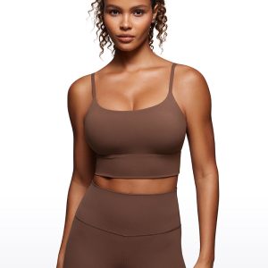 Brushed Nakedfeel Longline Adjustable Bra
