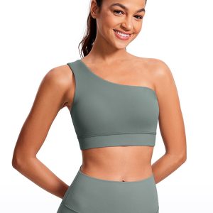 One Shoulder Sports Bra