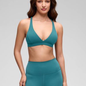 Thin Strap Criss Cross Bra