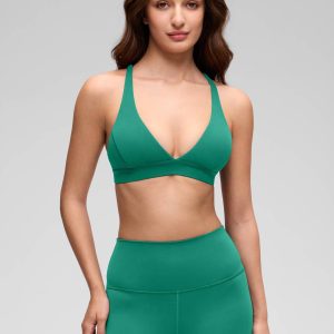 Thin Strap Criss Cross Bra