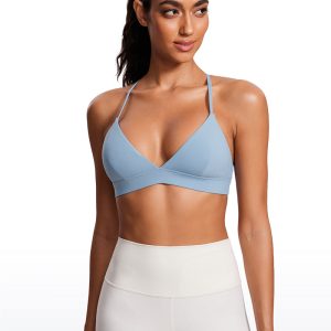Nakedfeel Double Lined Triangle Strappy Sports Bra