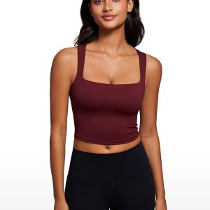 Built In Bra Longline Tank