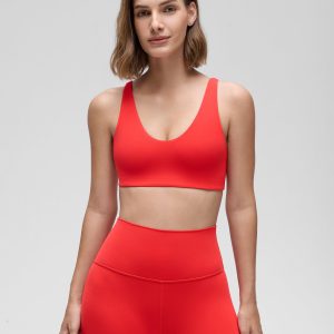 Soft Double Lined Scoop Neck Bras