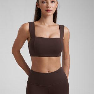 Open Back Sports Bra