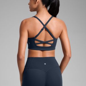 Cross Back U Neck Sports Bra