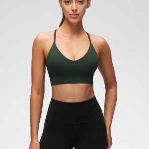 Cross Back Longline Sports Bra
