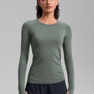 Crew Neck Long Sleeve