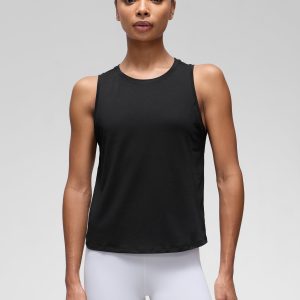 Cotton Crop Round Neck Tank