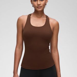 Waist Length Built In Bra Tank