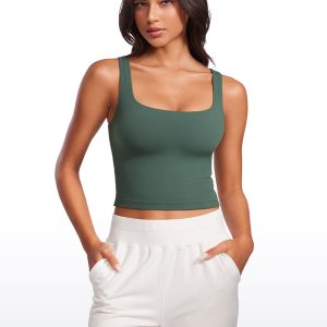 Double Lined Square Neck Tank