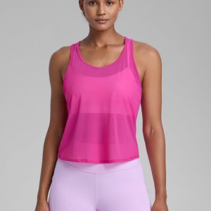 Mesh Relaxed Fit Workout Breathable Tank
