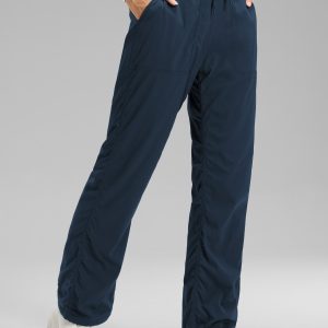 Fleece Lined Straight Leg Pocket Pant 30"