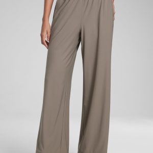 Feathery-Fit Drapey Wide Leg Pant 30"
