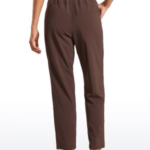 Feathery-Fit Soft Casual Workout Pants With Pockets 27"