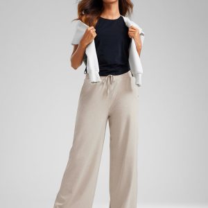 Cloud Jersey Wide Leg Sweatpant 30”