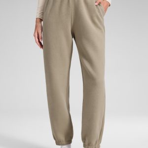 Fleece Lined High Rise Jogger Sweatpant 28''