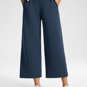 Wide Leg Cropped Sweatpant 25"