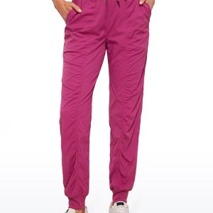 Striped Ruched Pocket Jogger 28''