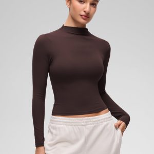 Mock Neck Long Sleeve