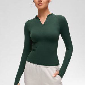 Half Zip Long Sleeve