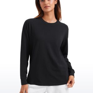 Cotton Loose Fit Long Sleeve