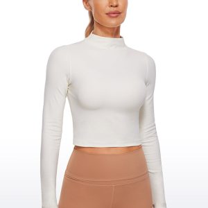 Mock Turtleneck Long Sleeve